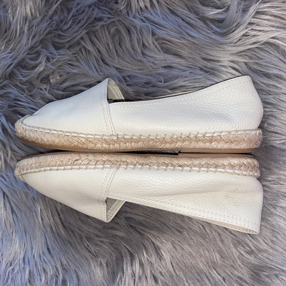 EUC Anthropologie Maypol Selena Pebbled Leather Espadrille Flats Size EU 39 - Picture 5 of 11